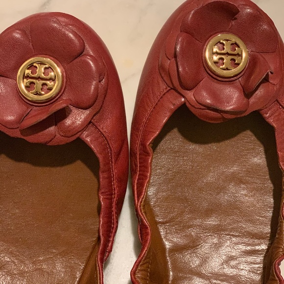 Tory Burch Shelby Flat Vintage Mestico - Picture 2 of 4
